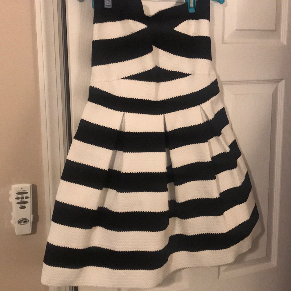 Express strapless dress